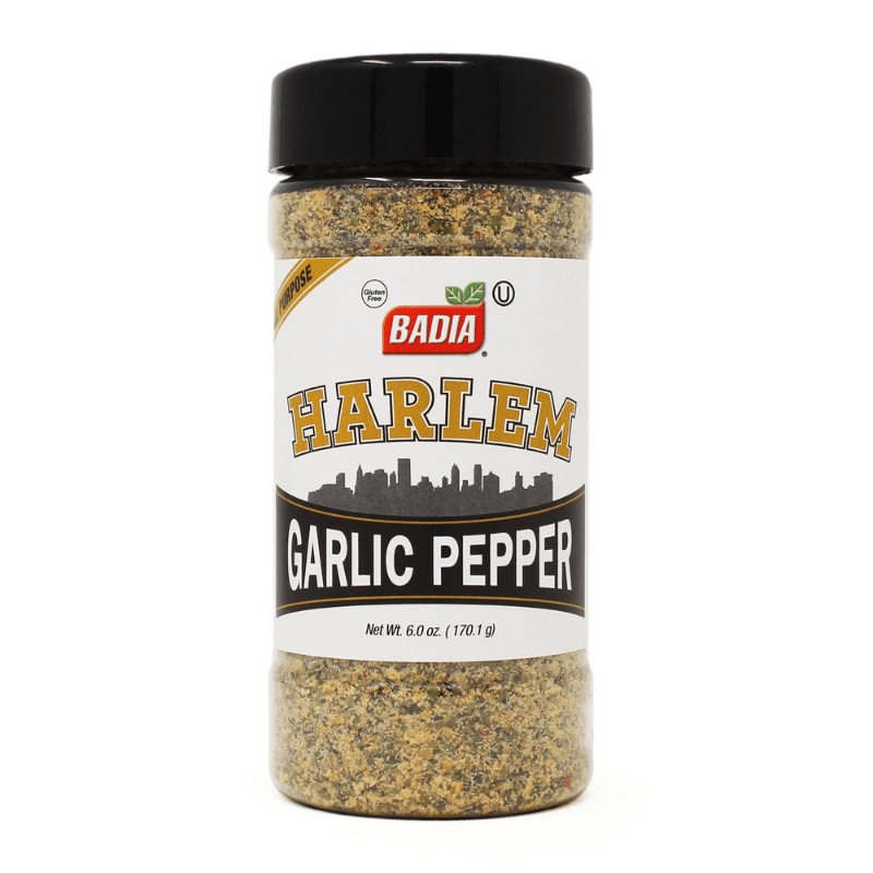 Badia Harlem Garlic Pepper, 6 oz Pantry Badia 