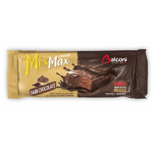 Balconi Mix Max Snack Cakes with Dark Chocolate Cream Filling, 12.4 oz Sweets & Snacks Balconi 