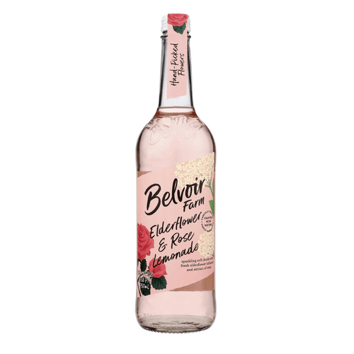 Belvoir Elderflower and Rose Lemonade, 25.4 oz Beverages Belvoir 