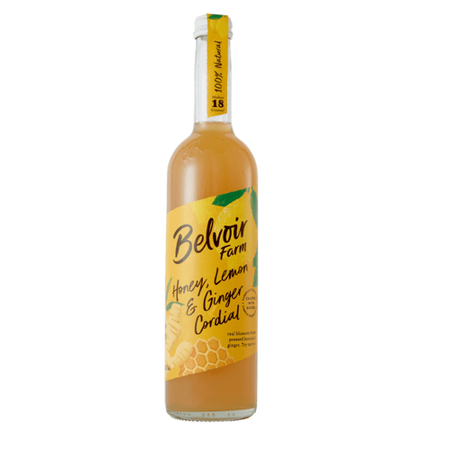 Belvoir Honey, Lemon and Ginger Cordial, 16.9 oz For The Bar Belvoir 