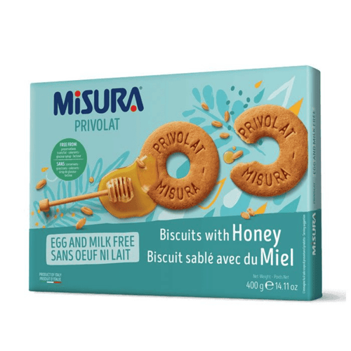 [Best Before: 02/01/25] Misura Milk and Egg Free Privolat Italian Honey Cookies, 14 oz Sweets & Snacks Misura 