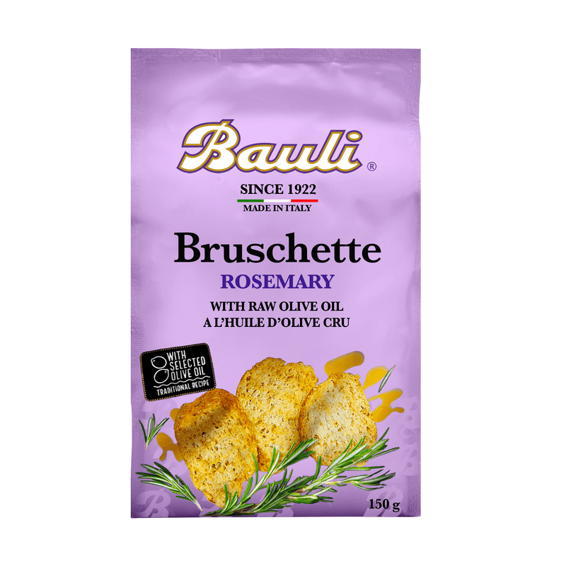 [Best Before: 02/02/24] Bauli Bruschetta with Rosemary, 150g Sweets & Snacks Bauli 