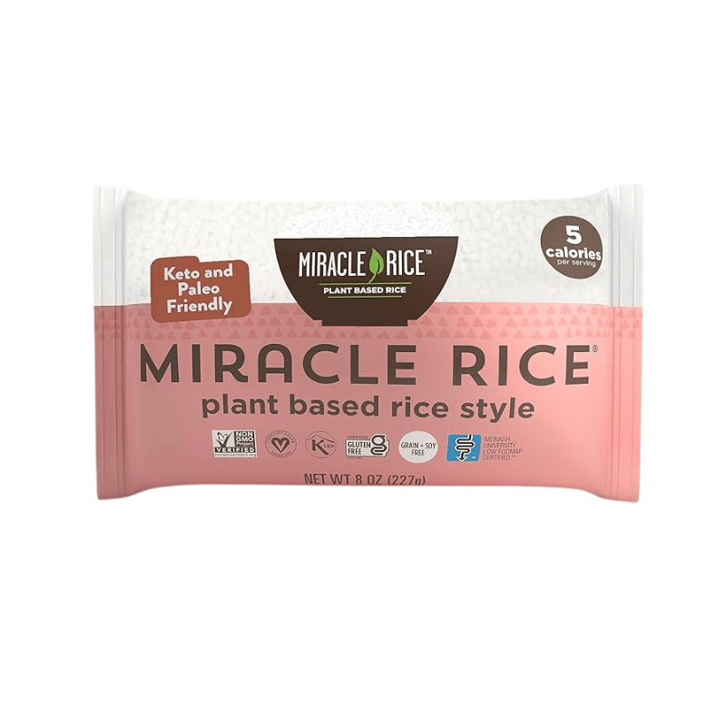 [Best Before: 02/06/26] Miracle Rice Plant Based Rice Style, 8 oz Pasta & Dry Goods Miracle Noodle 