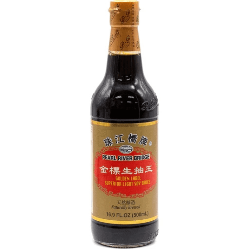 [Best Before: 02/27/25] Pearl River Bridge Golden Label Superior Light Soy Sauce, 16.9 oz Sauces & Condiments Pearl River Bridge 