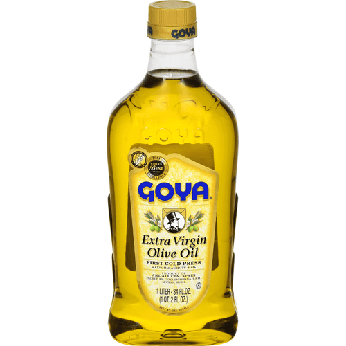 [Best Before: 02/27/26] Goya Extra Virgin Olive Oil, 1 Liter [3 Pack] Oil & Vinegar Goya 