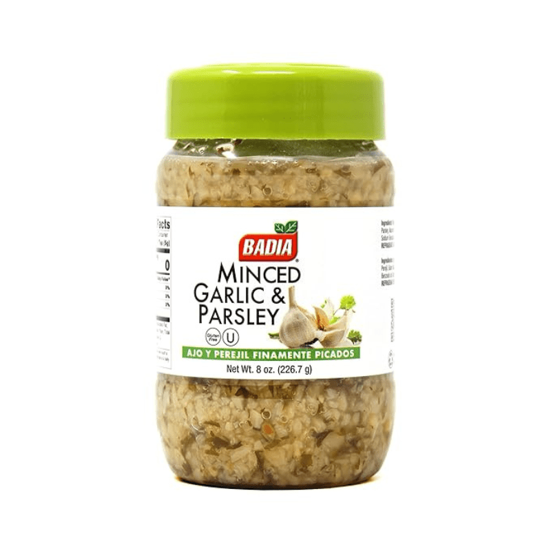 [Best Before: 02/28/2026] Badia Minced Garlic & Parsley, 8 oz Fruits & Veggies Badia 