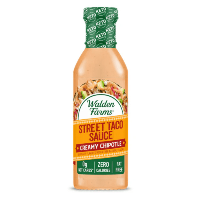 [Best Before: 03/14/25] Walden Farms Street Taco Sauce Creamy Chipotle, 12 oz Sauces & Condiments Walden Farms 