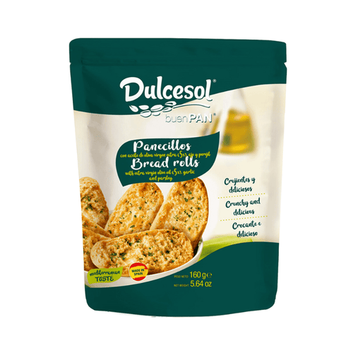 [Best Before: 03/19/24] Dulcesol Bread Rolls with Garlic & Parsley, 5.64 oz Sweets & Snacks Dulcesol 
