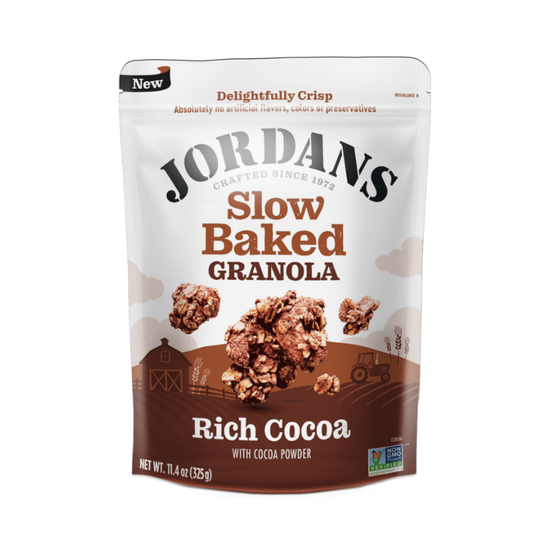 [Best Before: 04/17/2026] Jordans Slow Baked Granola Rich Cocoa Granola, 11.4 oz Sweets & Snacks Jordans 