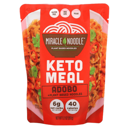 [Best Before: 04/22/25] Miracle Noodle Plant Based Noodles Keto Meal Adobo, 9.2 oz Pantry Miracle Noodle 