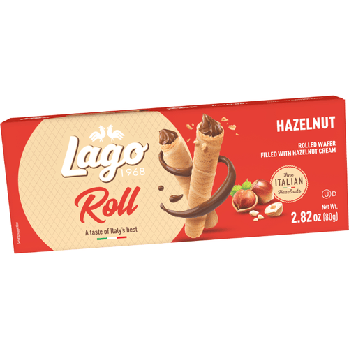 [Best Before: 04/30/2026] Gastone Lago Hazelnut Roll Break, 2.82 oz Sweets & Snacks Gastone Lago 
