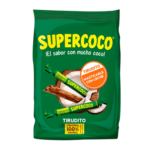 [Best Before: 04/30/25] Supercoco Tirudito Candy, 14 oz Sweets & Snacks Supercoco 