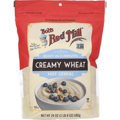 [Best Before: 05/11/26] Bob's Red Mill Creamy Wheat Hot Cereal, 24 oz Pantry Bob's Red Mill 