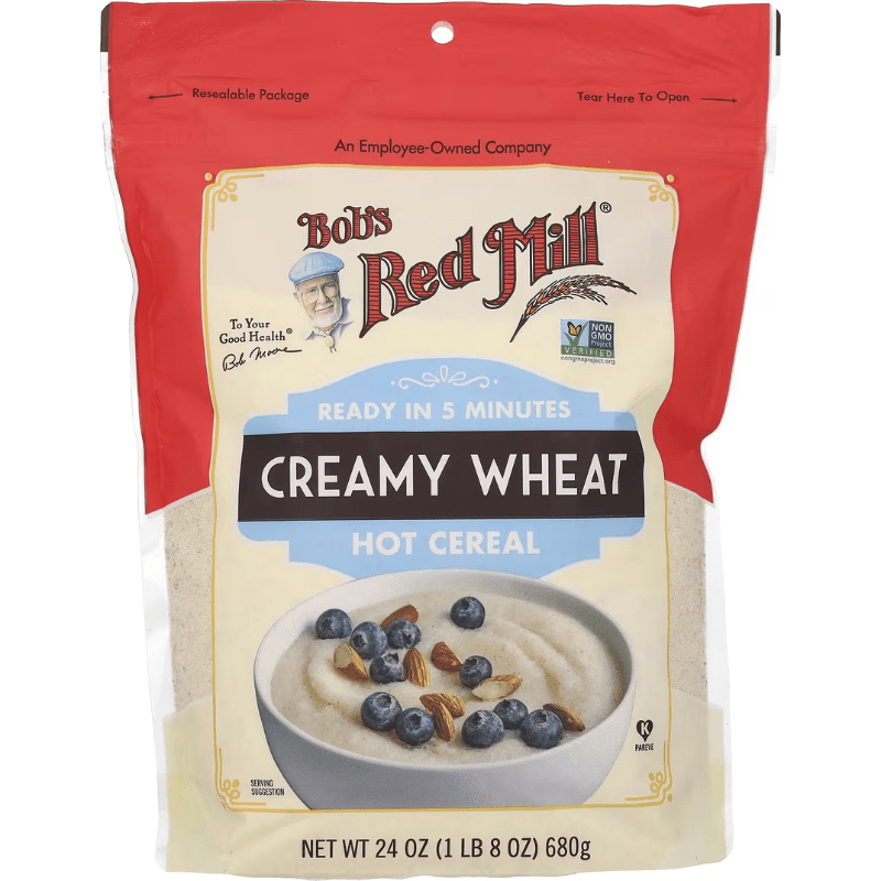 [Best Before: 05/11/26] Bob's Red Mill Creamy Wheat Hot Cereal, 24 oz Pantry Bob's Red Mill 