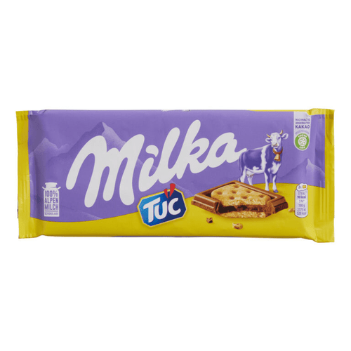 [Best Before: 05/26/2026] Milka Tuc Chocolate, 3 oz Sweets & Snacks Milka 