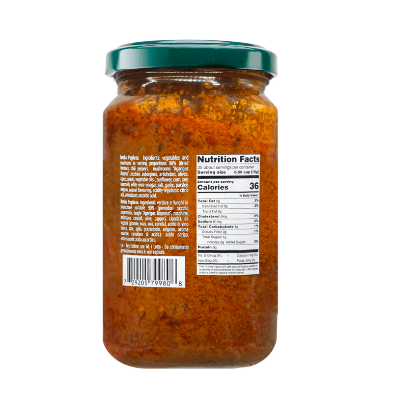 [Best Before: 05/31/2025] Sanniti Bomba Pugliese, 18.6 oz Sauces & Condiments a Pero 