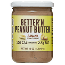 [Best Before: 05/31/2026] Better'n Peanut Butter Banana Peanut Spread, 16 oz` Supermarket Italy 
