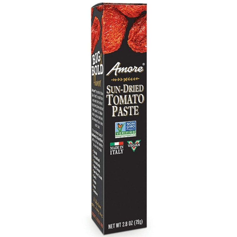 [Best Before: 05/31/26] Amore Sun-Dried Tomato Paste, 2.8 oz Sauces & Condiments Amore 