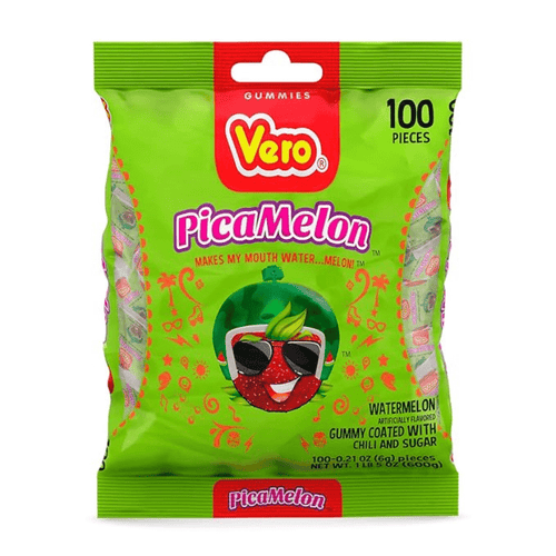 [Best Before: 06/08/2025] Vero Picamelon Watermelon Flavored Chewy Gummy, 100 Pieces Sweets & Snacks Vero 
