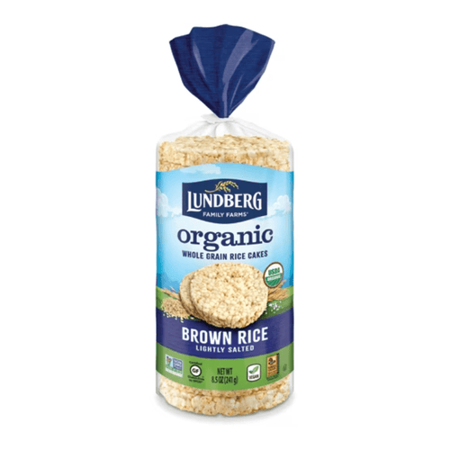 [Best Before: 06/15/24] Lundberg Organic Whole Grain Lightly Salted Brown Rice Rice Cake, 8.5 oz Pasta & Dry Goods Lundberg 