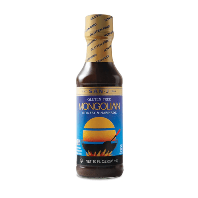 [Best Before: 06/16/24] San-J Mongolian Stir Fry and Marinade, 10 oz Sauces & Condiments San-J 