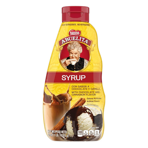 [Best Before: 06/2024] Nestle Abuelita Chocolate & Cinnamon Flavored Syrup, 16 oz Pantry vendor-unknown 