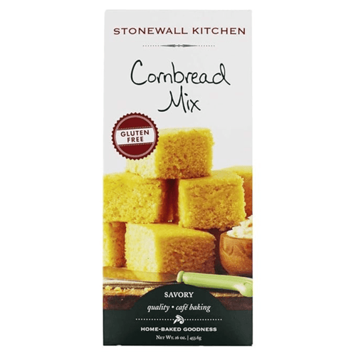 [Best Before: 06/30/25] Stonewall Kitchen Gluten Free Cornbread Mix, 16 oz Pasta & Dry Goods Stonewall Kitchen 