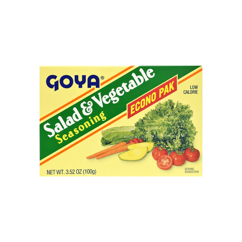 [Best Before: 06/30/29] Goya salad & vegetable seasoning 3.52 oz [12 Pack] Pantry Goya 