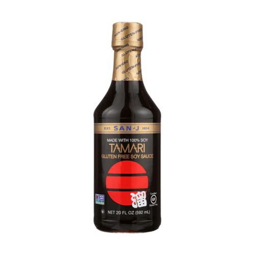 [Best Before: 07/25/25] San-J Black Tamari Soy Sauce, 20 oz Sauces & Condiments San-J 