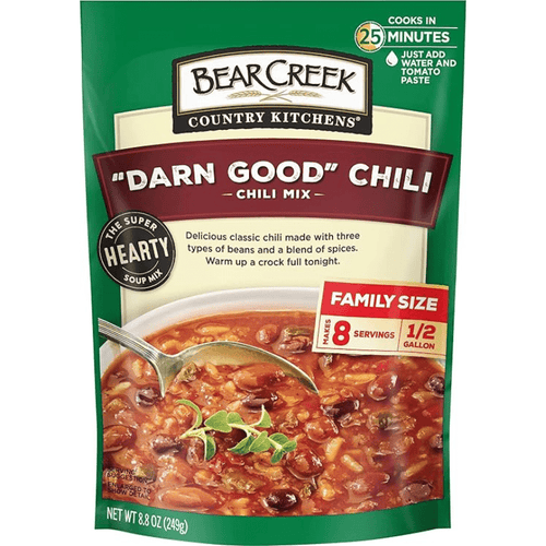 [Best Before: 07/29/2026] Bear Creek Soup Mix, Darn Good Chili, 8.8 oz Bear Creek 