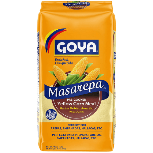 [Best Before: 08/04/25] Goya Masarepa Pre-Cooked Yellow Corn Meal, 35.2 oz Pasta & Dry Goods Goya 