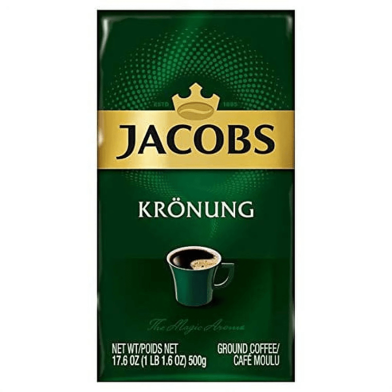 [Best Before: 08/15/25] Jacobs Kronung Roast and Ground Coffee, 17.6 oz Coffee Jacobs 