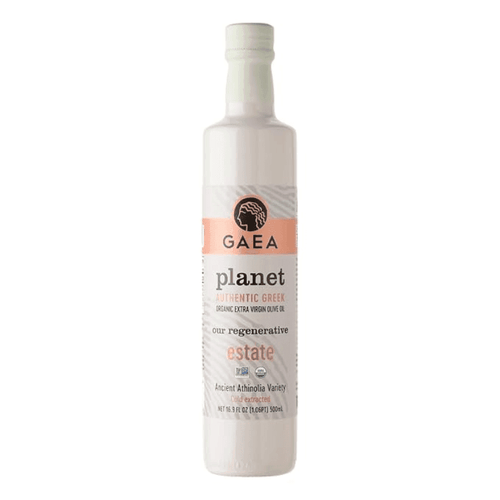 [Best Before: 09/06/2026] Gaea Planet Organic Extra Virgin Olive Oil, 16.9 fl oz.
