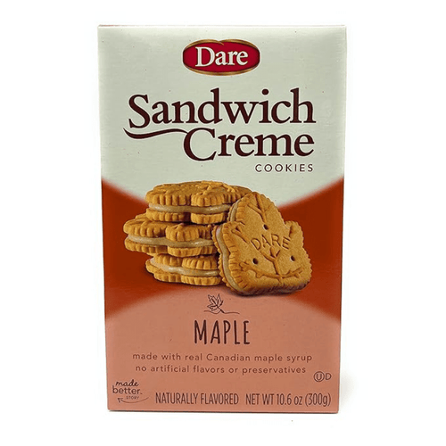 [Best Before: 09/11/2025] Dare Sandwich Creme Maple Cookies, 10.6 oz Sweets & Snacks Dare 
