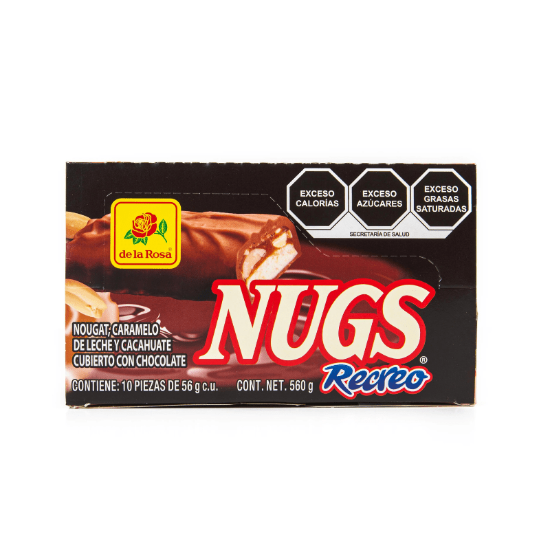 [Best Before: 09/2024] De La Rosa Nugs Recreo, 10 Pack Sweets & Snacks De La Rosa 