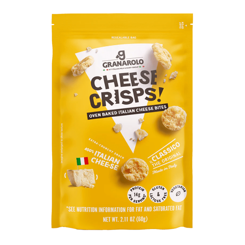 [Best Before: 09/24/24] Granarolo Parmesan Cheese Crisps, 2.11 oz Sweets & Snacks Granarolo 