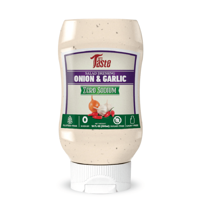 [Best Before: 09/30/2024] Mrs Taste Onion & Garlic Salad Dressing, 10 oz Fruits & Veggies Mrs Taste 