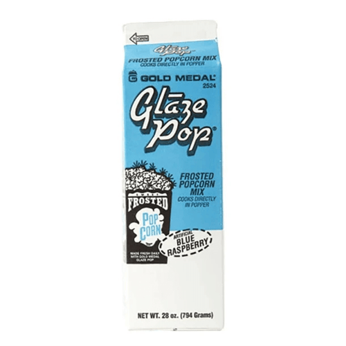 [Best Before: 10/03/2026] Gold Medal Glaze Pop Frosted Popcorn Mix Blue Raspberry, 28 oz Pantry Gold Medal 