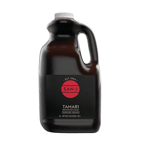 [Best Before: 10/23/25] San-J Gluten Free Tamari Soy Sauce, 64 oz Sauces & Condiments San-J 