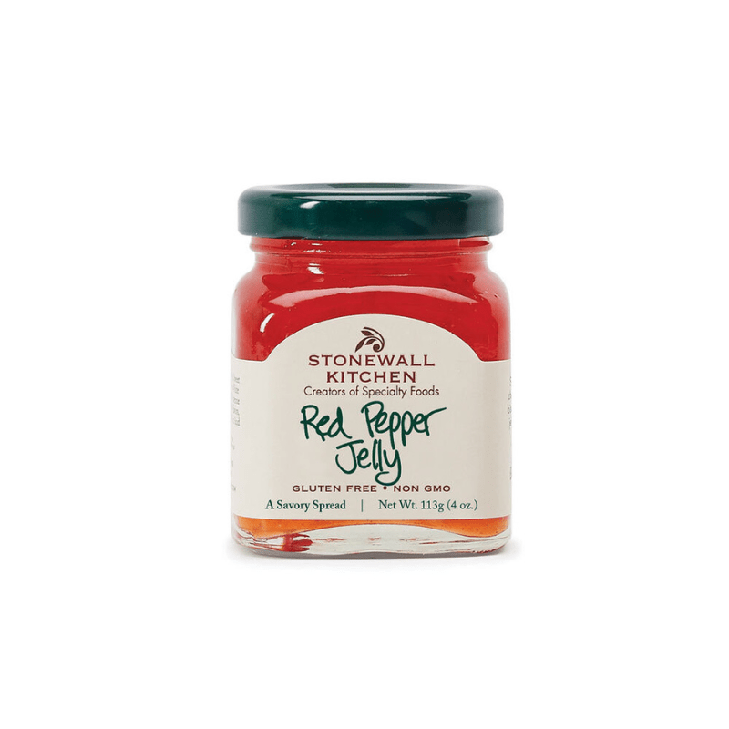 [Best Before: 11/04/2025] Stonewall Kitchen Red Pepper Jelly, 4 oz Pantry Stonewall Kitchen 