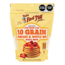 [Best Before: 11/07/2025] Bobs Red Mill 10 Grain Pancake & Waffle Mix Whole Grain, 24 oz Pasta & Dry Goods Bob's Red Mill 