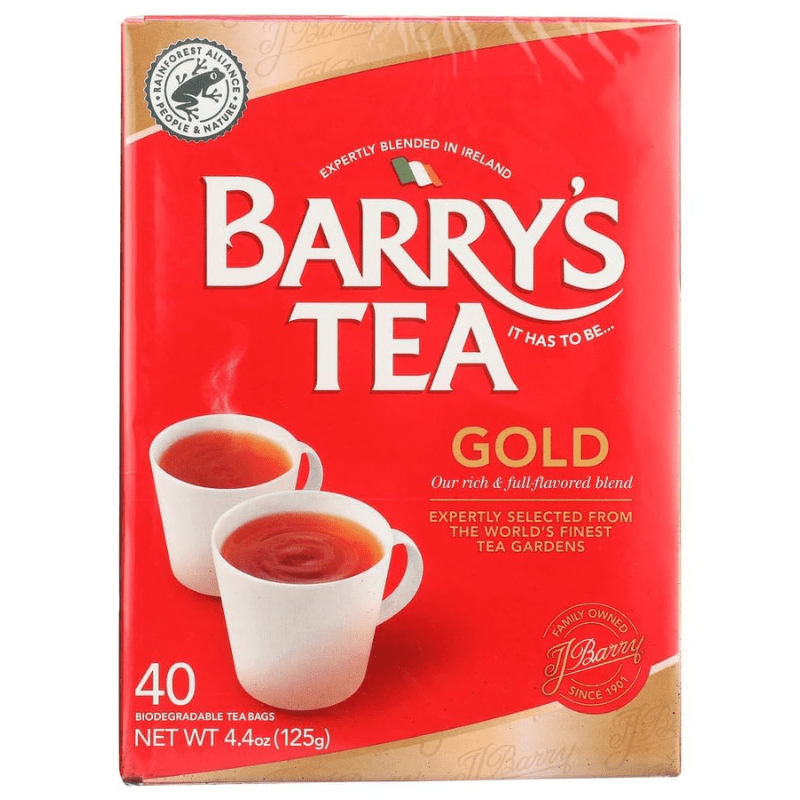 [Best Before: 11/26/2025] Barry's Tea Gold Tea, 4.4 oz (40 tea bags) Tea Barry's Tea 