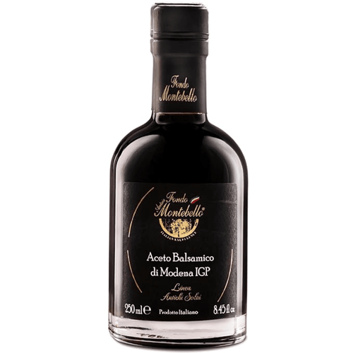 [Best Before: 11/30/2032] Fondo Montebello Balsamic Vinegar of Modena Antichi Solai, 8.45 fl oz.