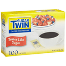 [Best Before: 12/04/2025] Sugar Twin Calorie Free Sweetener, 100 Packets Pantry Sugar Twin 