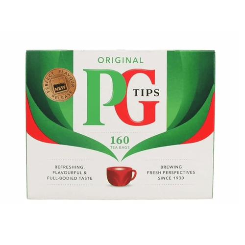 [Best Before: 12/31/2025] PG Tips Black Tea Bags, 160 Count Tea PG Tips 