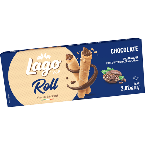 [Best Before: 12/31/2026] Gastone Lago Chocolate Roll Break, 2.82 oz Sweets & Snacks Gastone Lago 