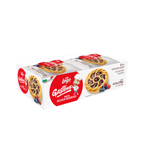 [Best Before: 12/31/2026] Gastone Lago Wild Berries Crostatine. 8.47 oz Sweets & Snacks Gastone Lago 