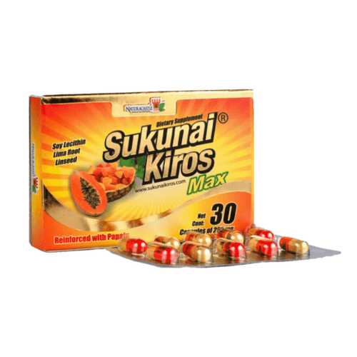 [Best Before: 12/31/26] Sukunai Kiros Max Dietary Supplement, 30 Pack Health & Beauty Naturacastle 