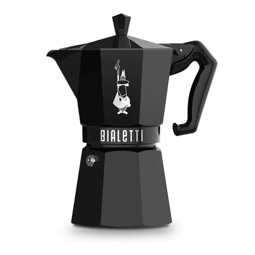 Bialetti Black Moka 6-Cup Stovetop Coffee Maker Coffee Bialetti 