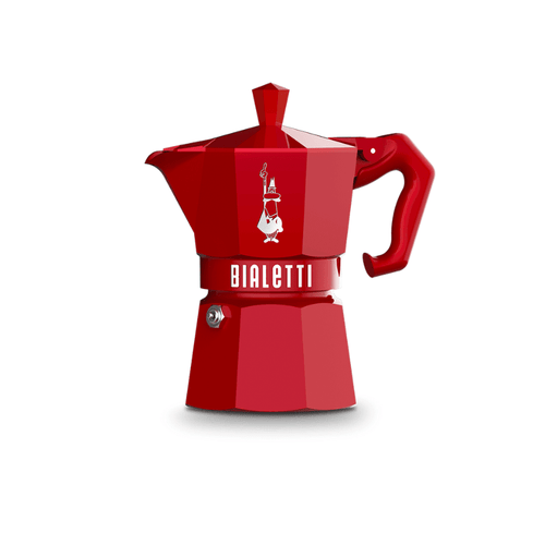 Bialetti Red Moka 6-Cup Stovetop Espresso Maker Coffee Bialetti 